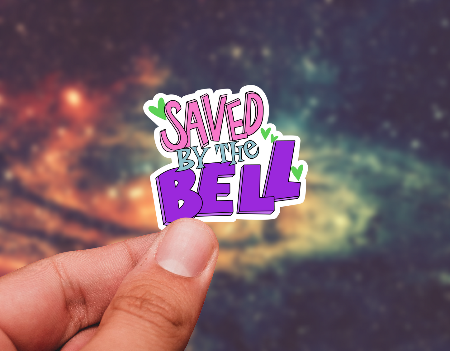 Saved by sticker