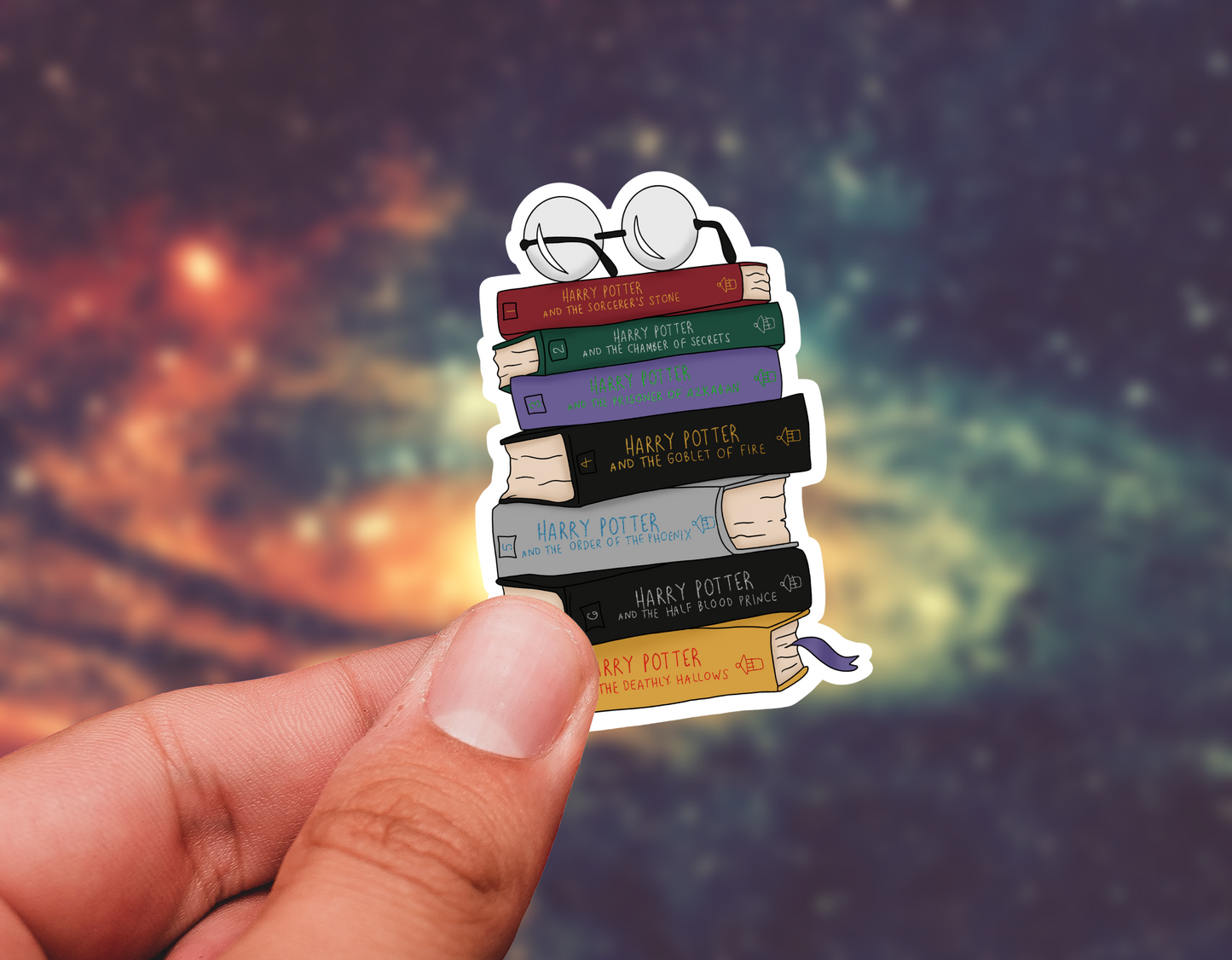 HP books sticker