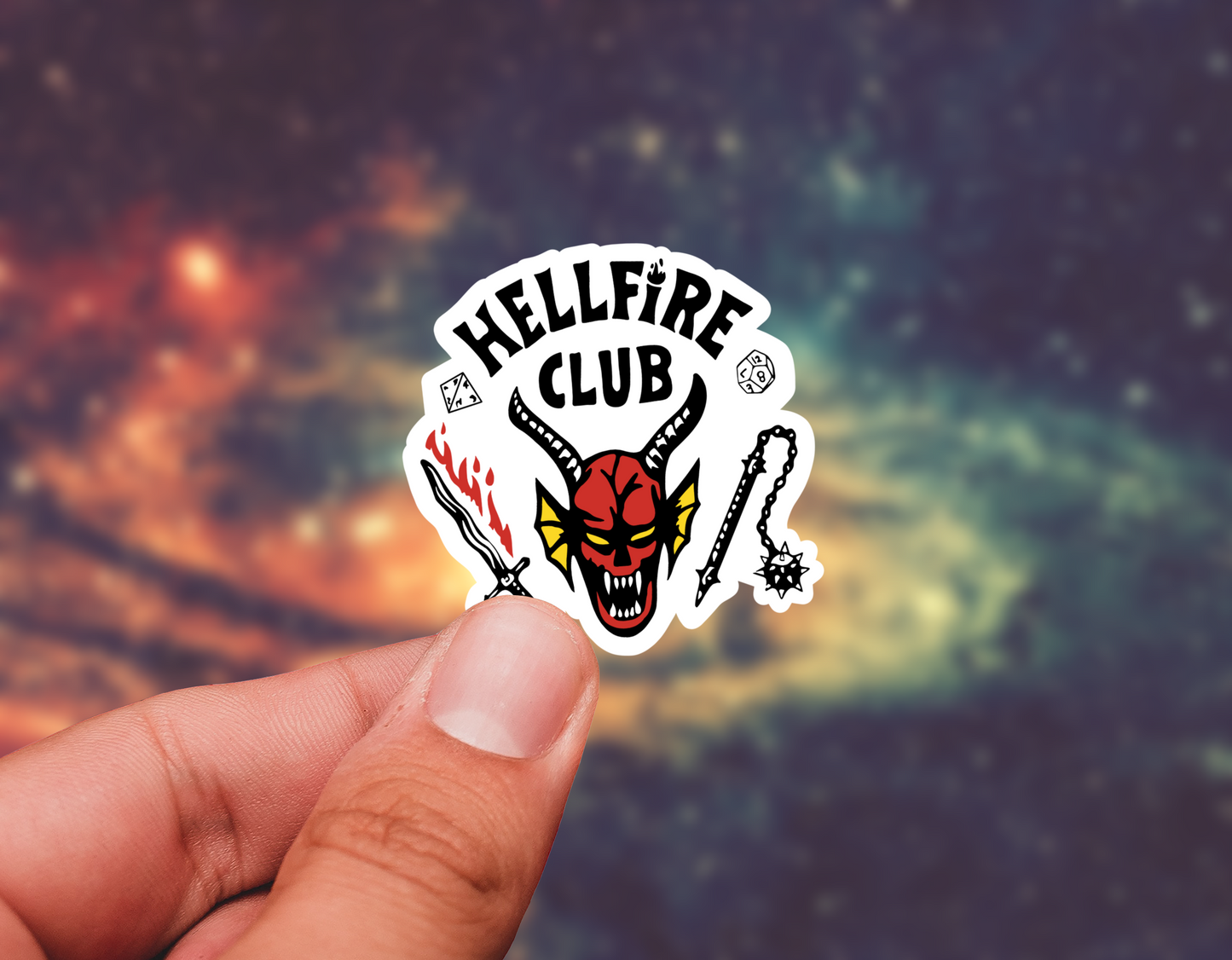 Stranger sticker
