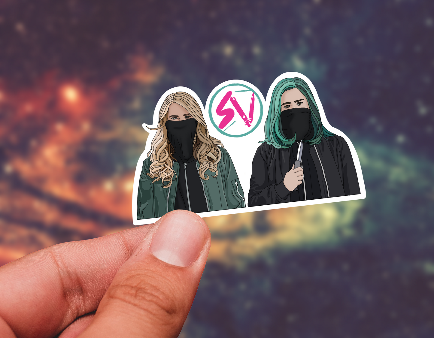 Sweet vicious sticker