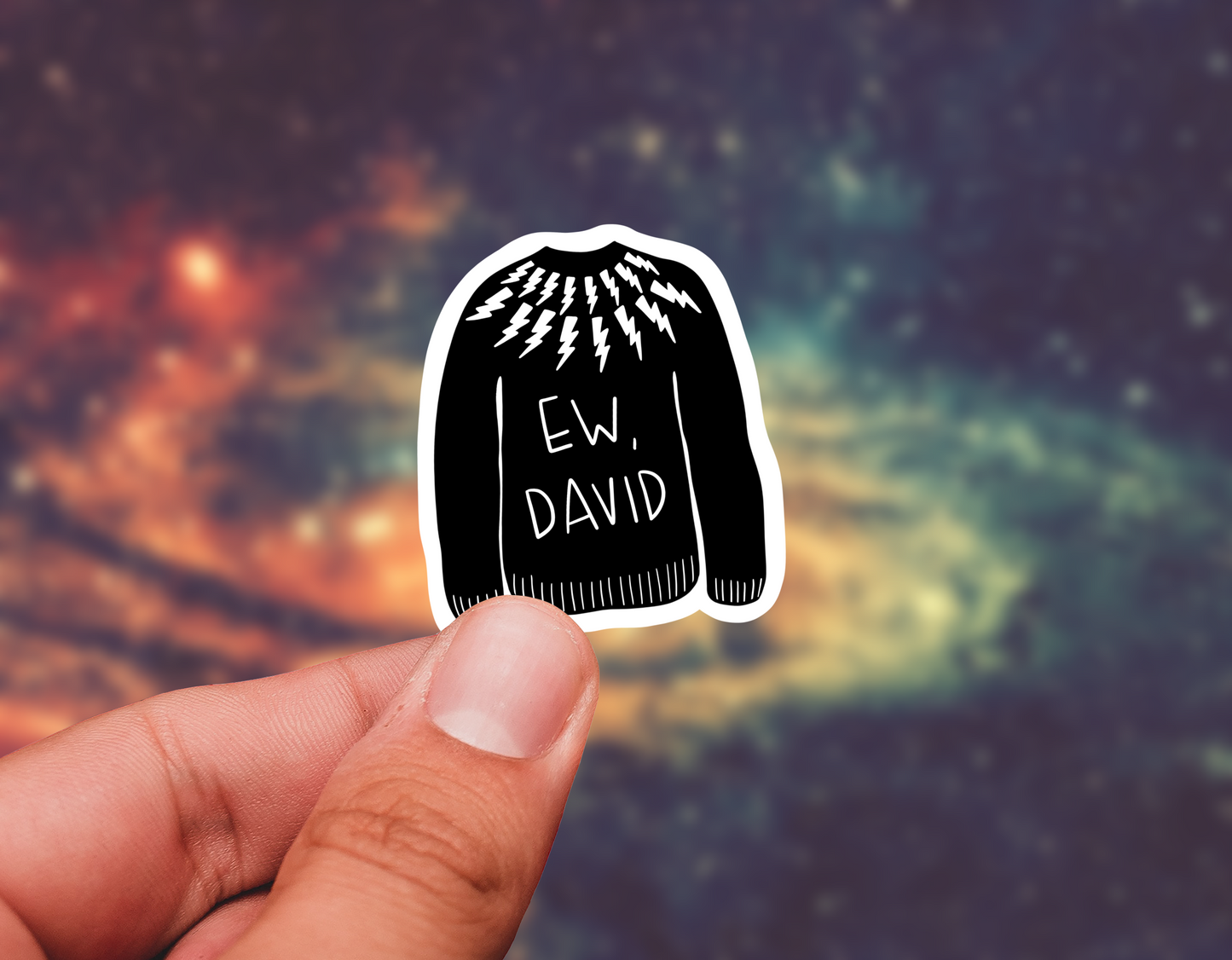 David ew sticker