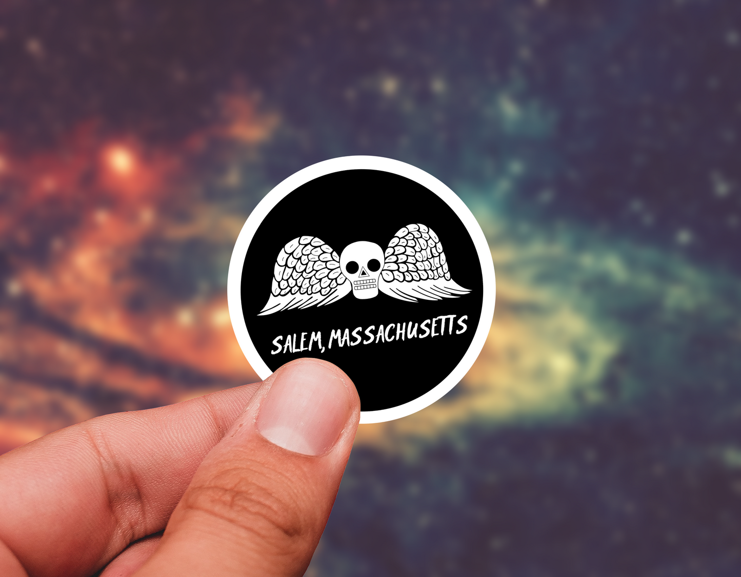 Salem memento sticker