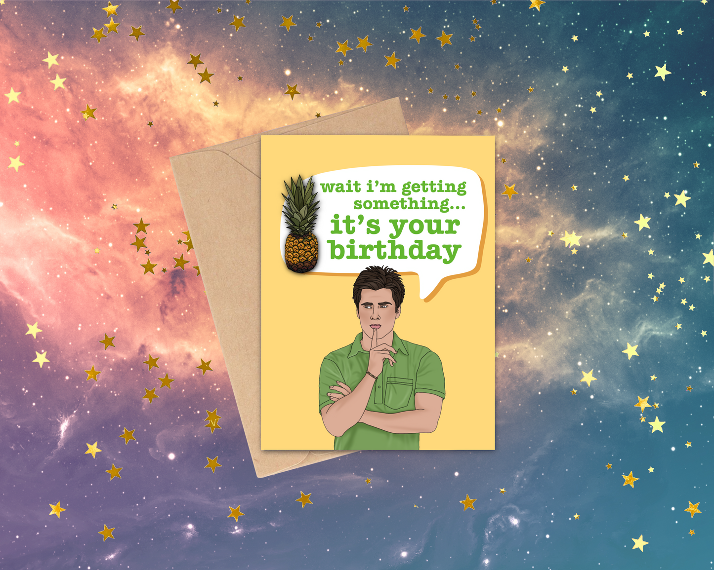Psych Bday card