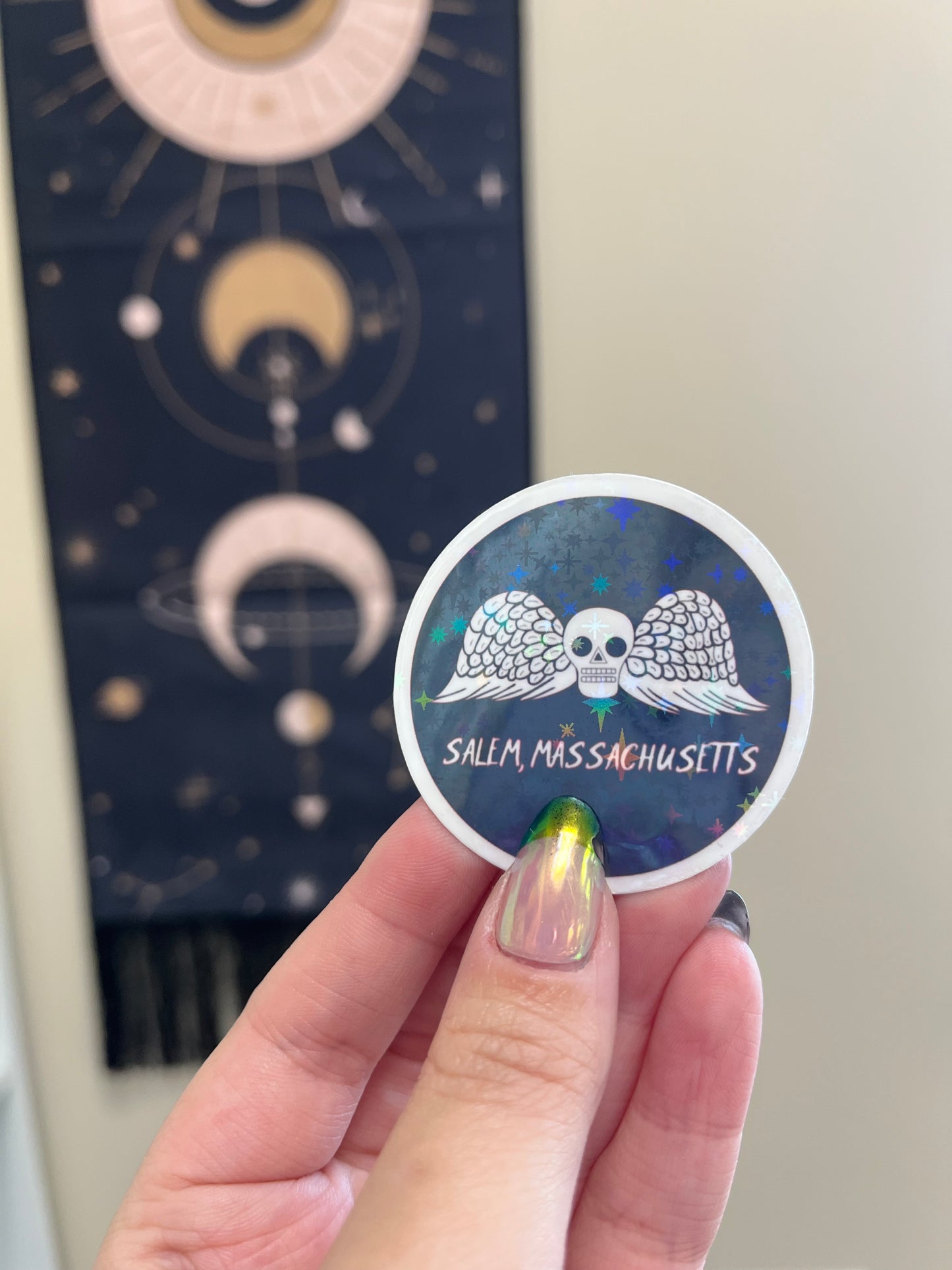 Salem memento sticker