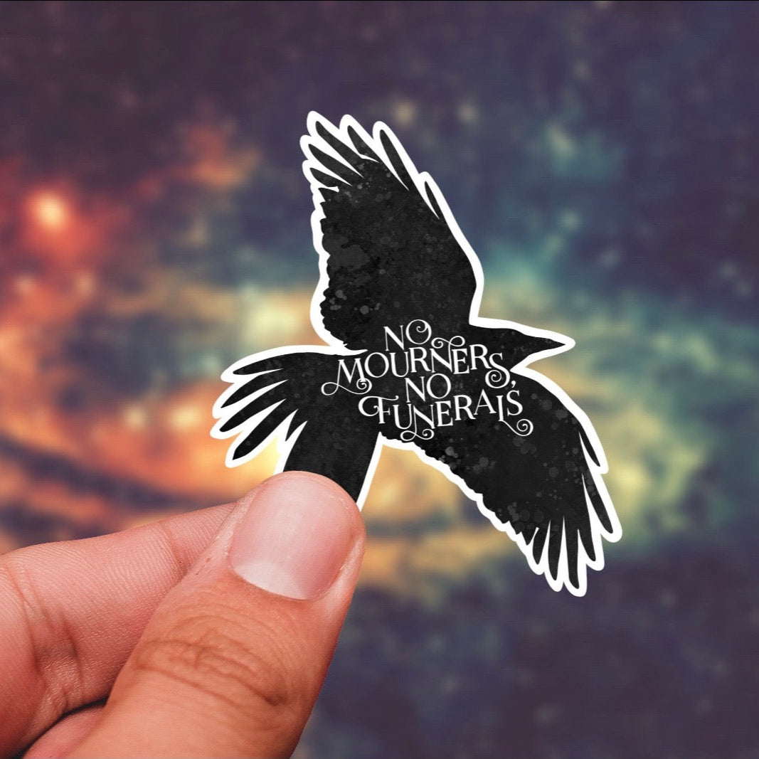 No mourners sticker