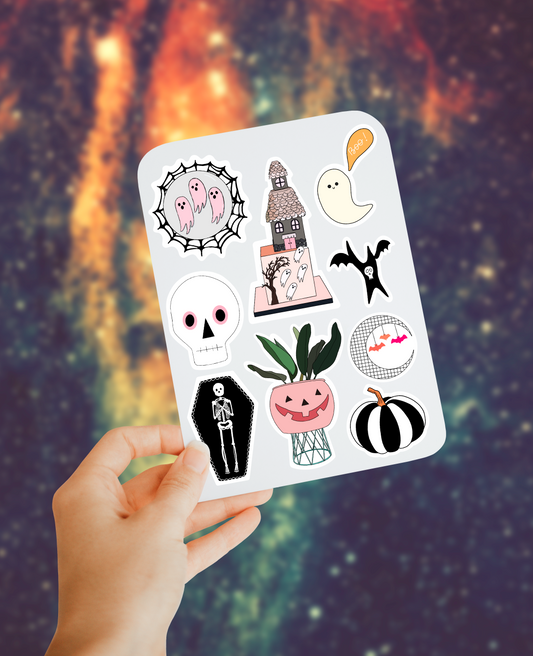 Halloween sticker sheet