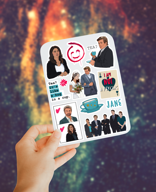 Mentalist 2 sticker sheet