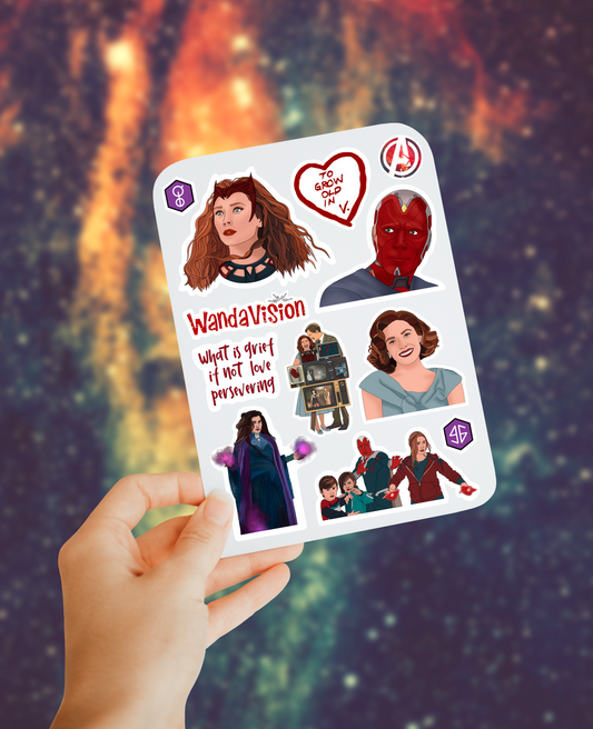 Wanda sticker sheet