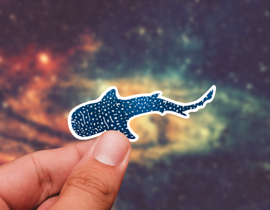 Whale shark sticker