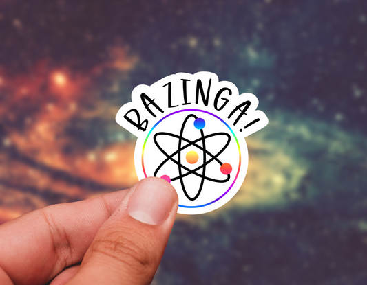 Bazinga sticker