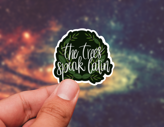 Latin sticker