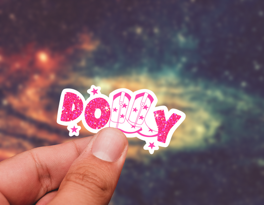 Dolly boots sticker
