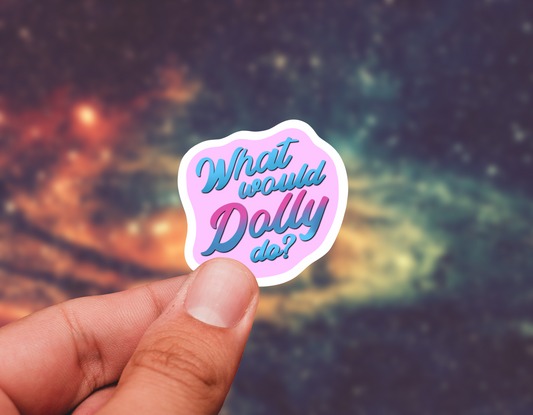 WWDD Dolly sticker