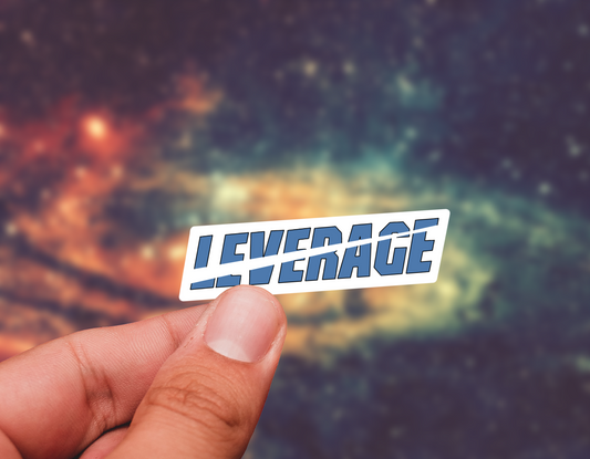 Leverage sticker