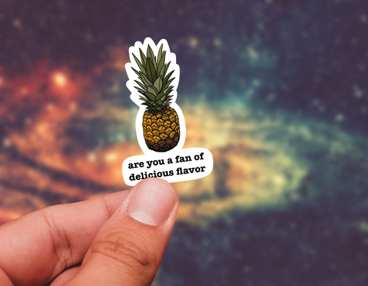 Psych pineapple sticker