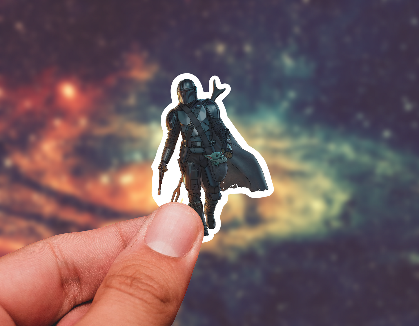 Mando sticker