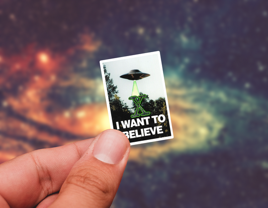Believe mulder sticker