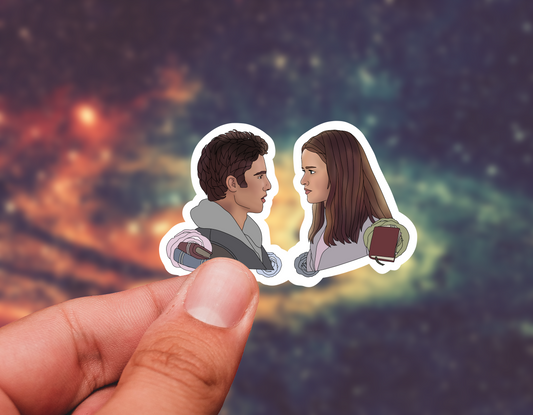 Jess x Rory sticker