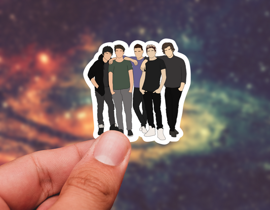1D boys sticker