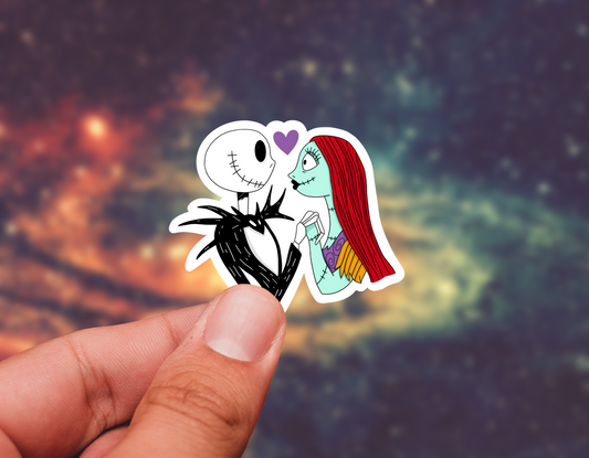 Jack x sally sticker