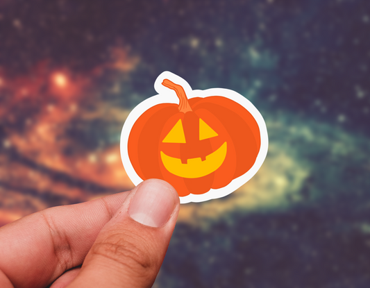 Pumpkin sticker