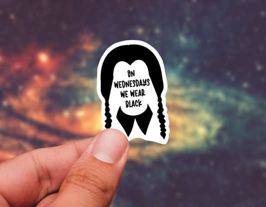 Wednesday mean girls sticker