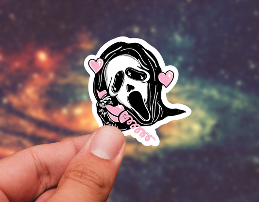 Scream sticker