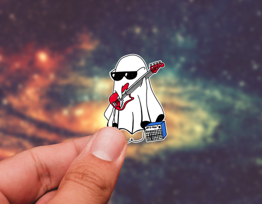 Ghost rock sticker