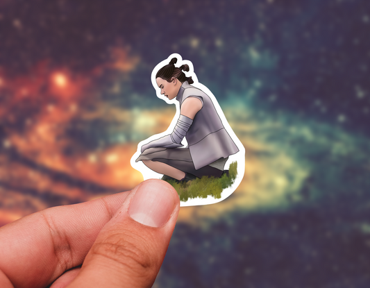 Rey tlj sticker