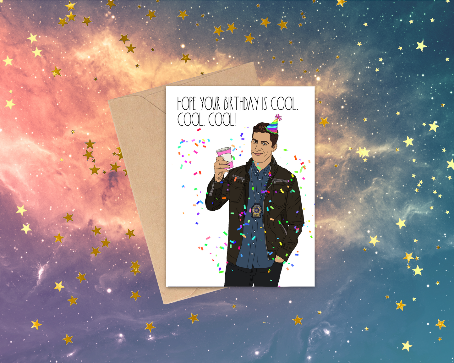 Jake peralta Bday card