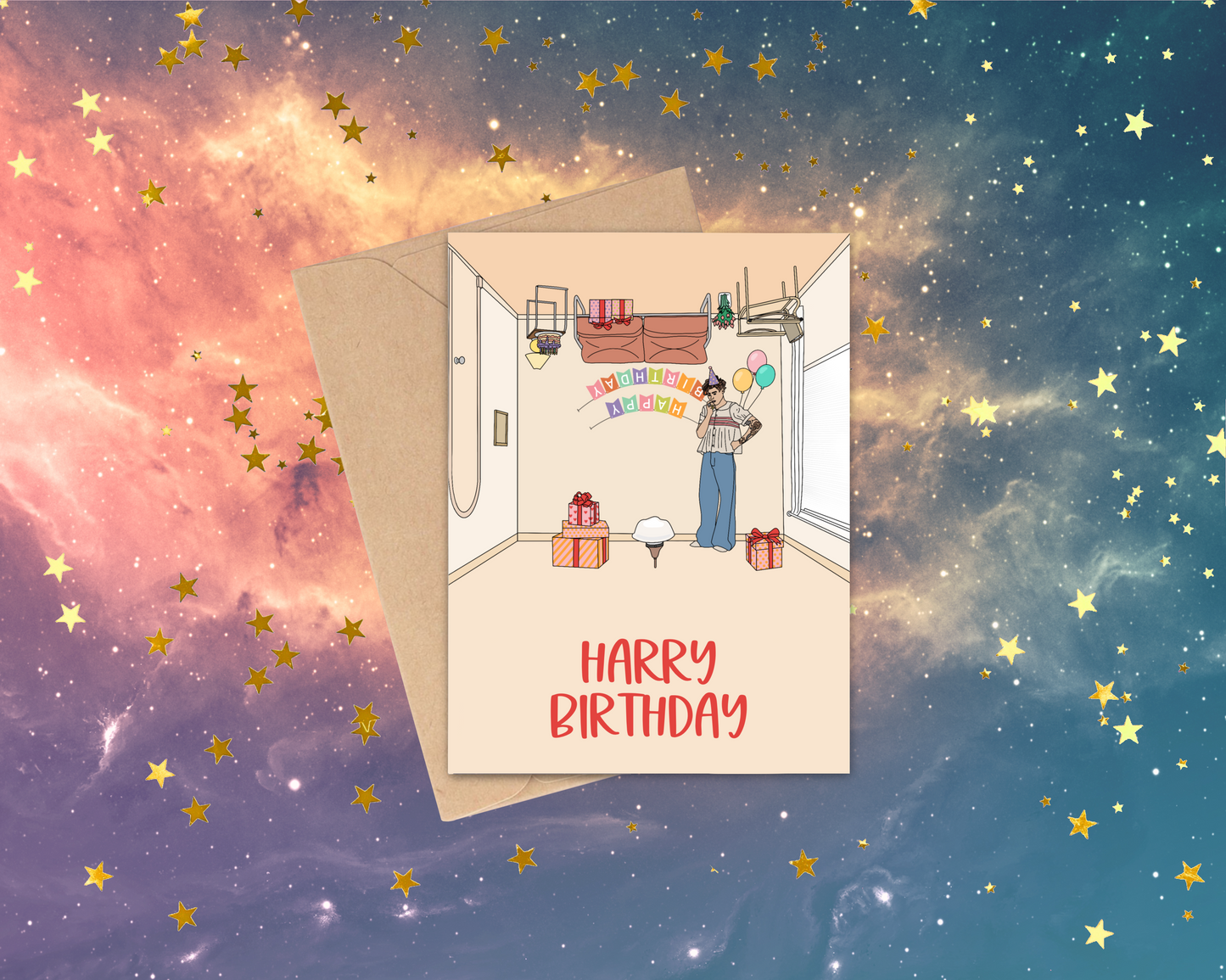 Harry Bday card