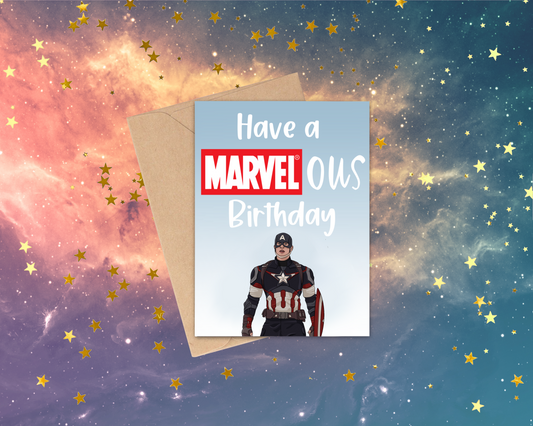 Captain Bday card