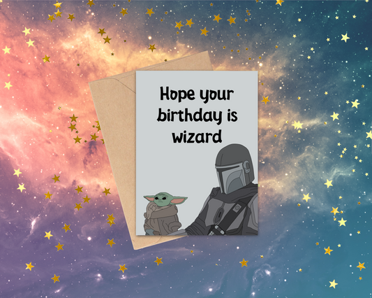 Mando Bday card