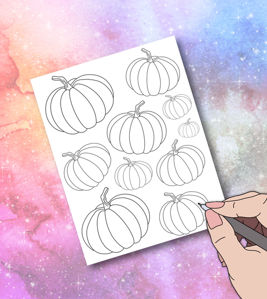 Pumpkin coloring page
