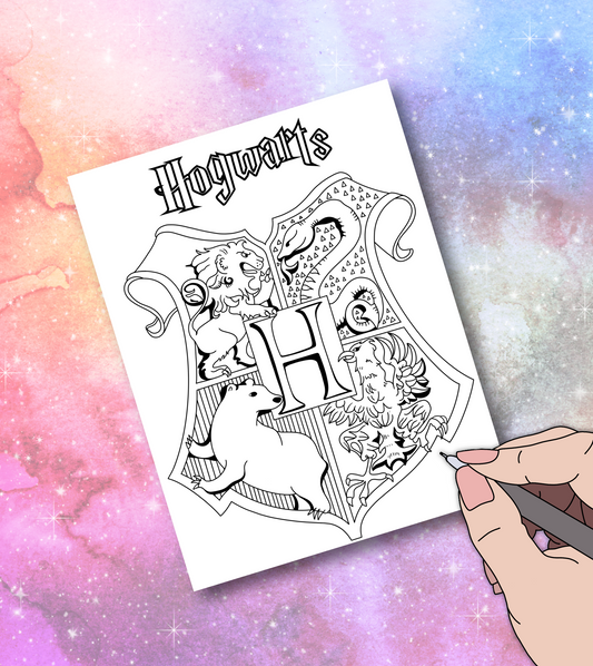 Hogwarts  coloring page