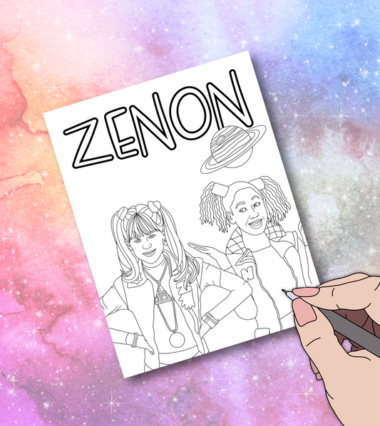 ZENON coloring page