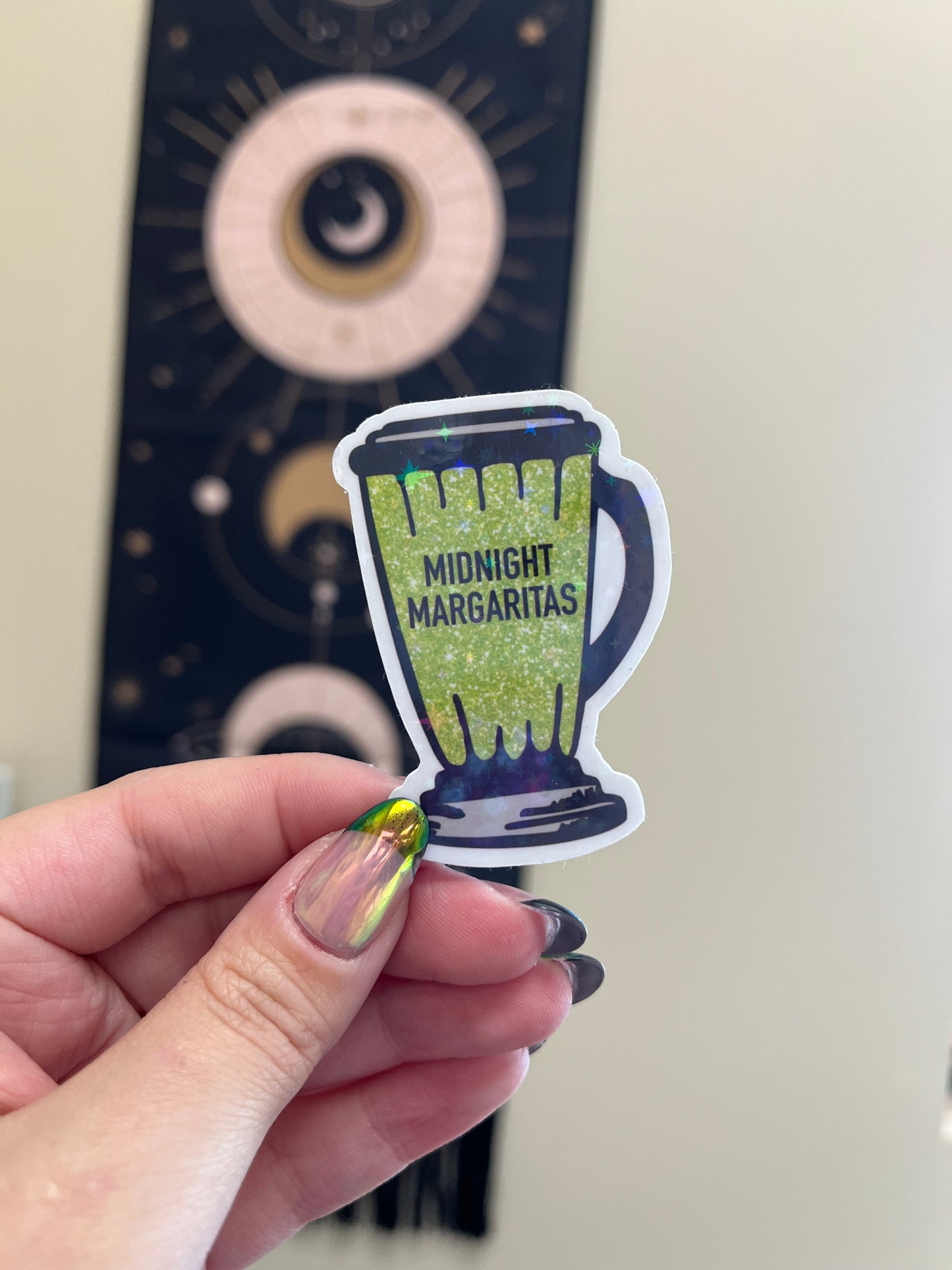 Midnight margaritas sticker